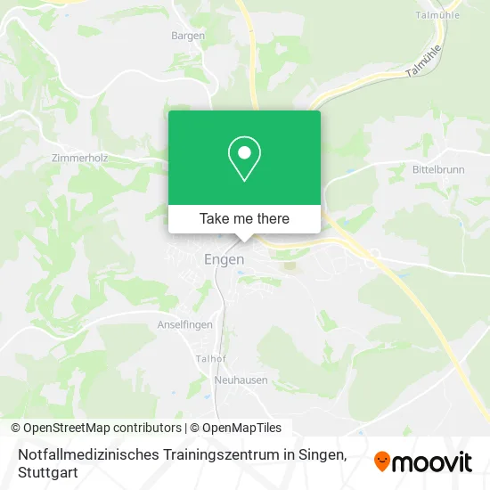Карта Notfallmedizinisches Trainingszentrum in Singen