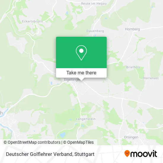 Карта Deutscher Golflehrer Verband