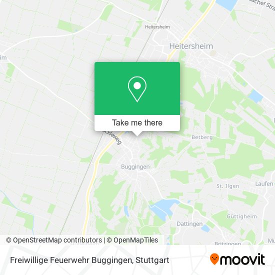 Freiwillige Feuerwehr Buggingen map