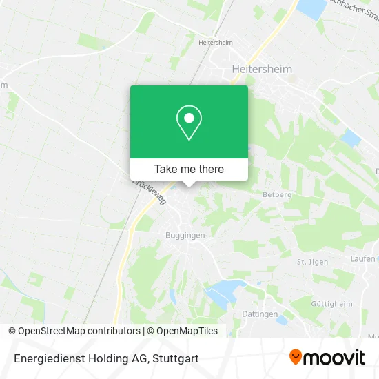 Карта Energiedienst Holding AG