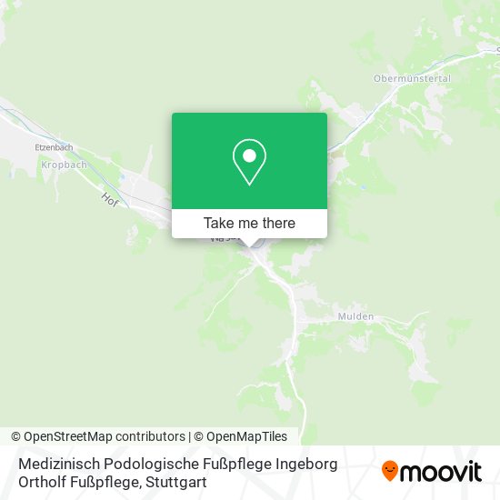 Medizinisch Podologische Fußpflege Ingeborg Ortholf Fußpflege map