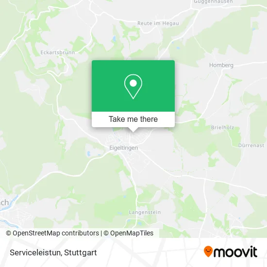 Карта Serviceleistun