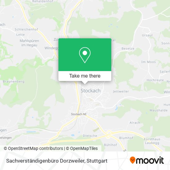 Sachverständigenbüro Dorzweiler map