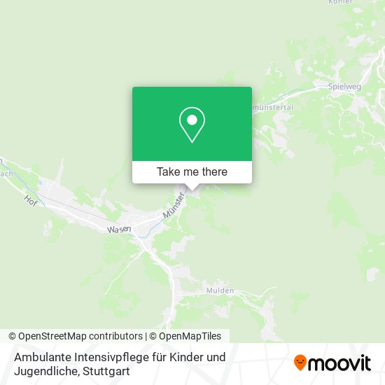 Ambulante Intensivpflege für Kinder und Jugendliche map