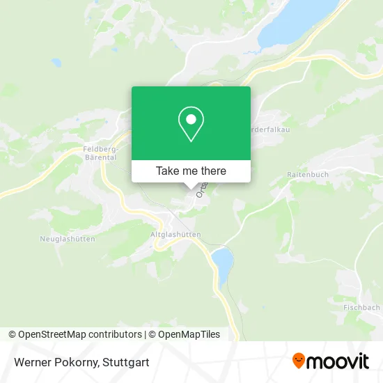 Карта Werner Pokorny