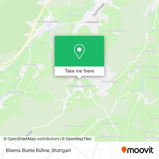 Bliems Bunte Bühne map