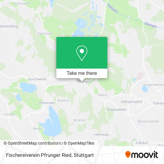 Fischereiverein Pfrunger Ried map