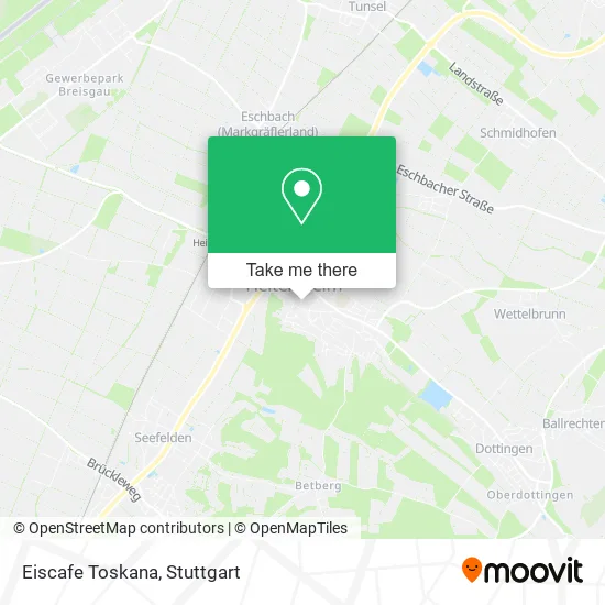 Карта Eiscafe Toskana