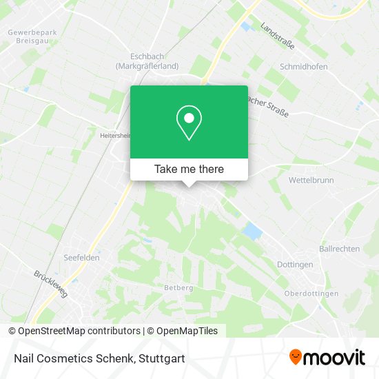 Nail Cosmetics Schenk map