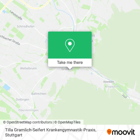 Карта Tilla Gramlich-Seifert Krankengymnastik-Praxis