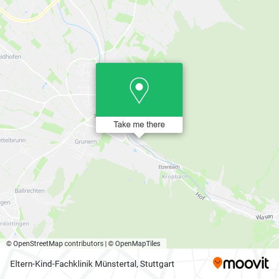 Eltern-Kind-Fachklinik Münstertal map