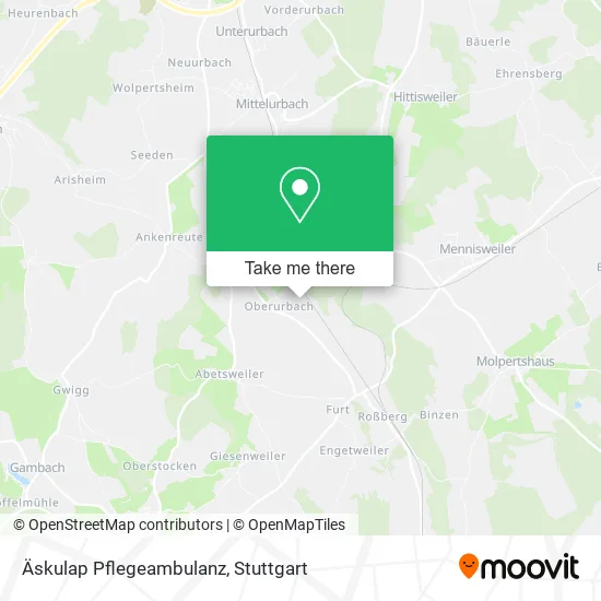 Карта Äskulap Pflegeambulanz