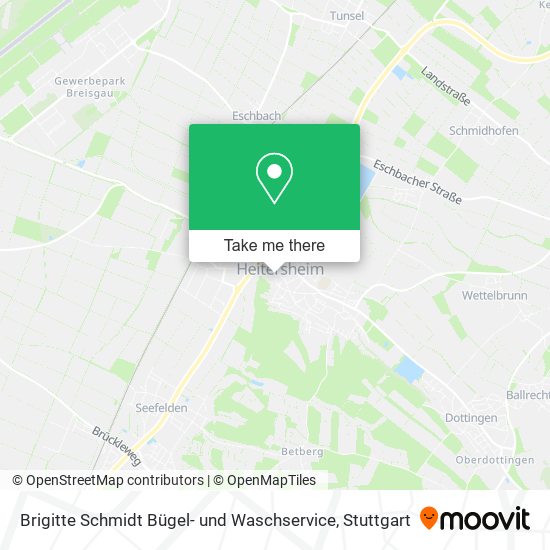 Brigitte Schmidt Bügel- und Waschservice map