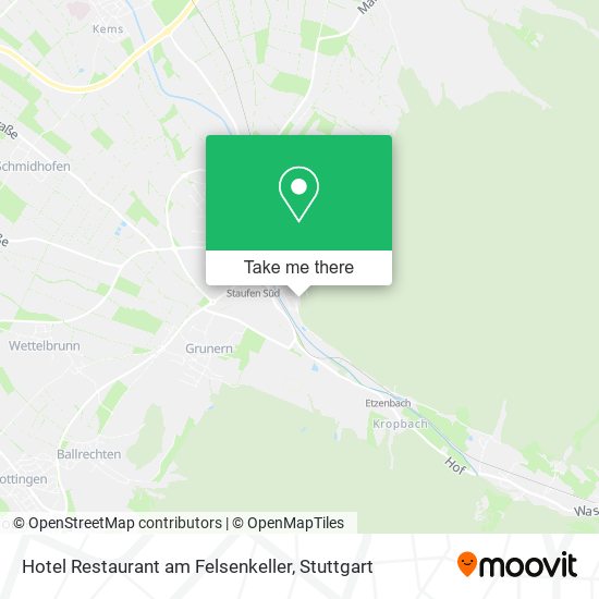 Карта Hotel Restaurant am Felsenkeller
