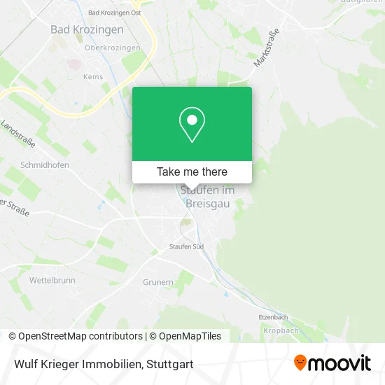 Карта Wulf Krieger Immobilien