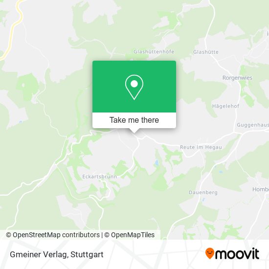 Gmeiner Verlag map