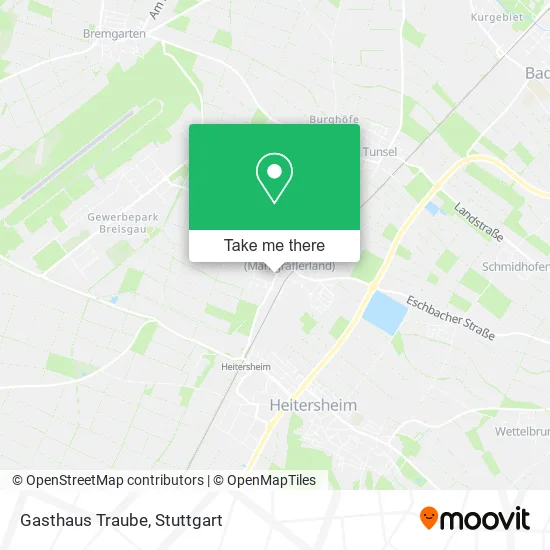 Карта Gasthaus Traube
