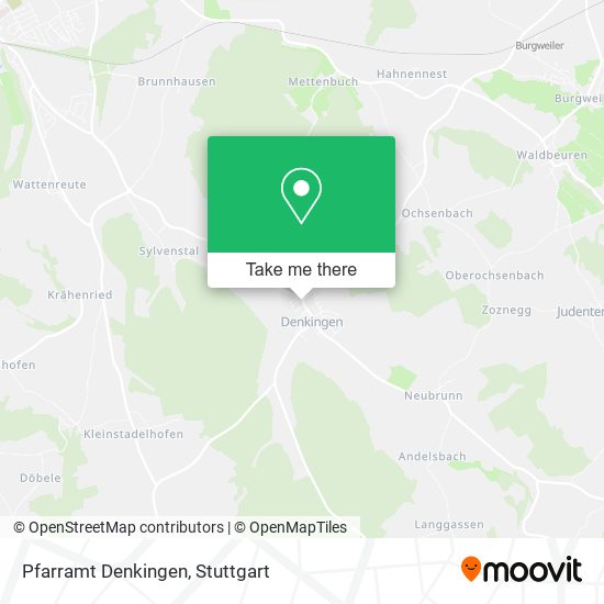 Карта Pfarramt Denkingen