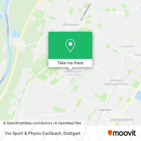 Карта Vio Sport & Physio Eschbach