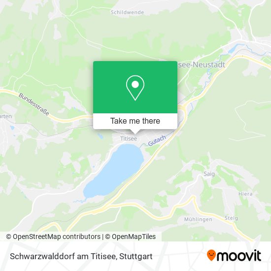 Карта Schwarzwalddorf am Titisee