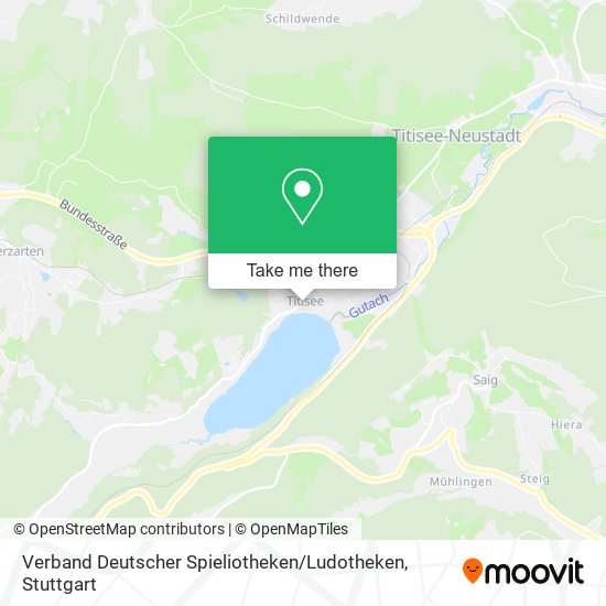 Карта Verband Deutscher Spieliotheken / Ludotheken