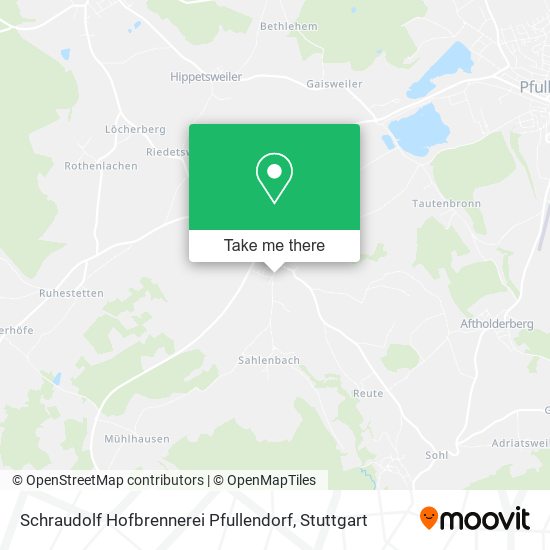 Schraudolf Hofbrennerei Pfullendorf map