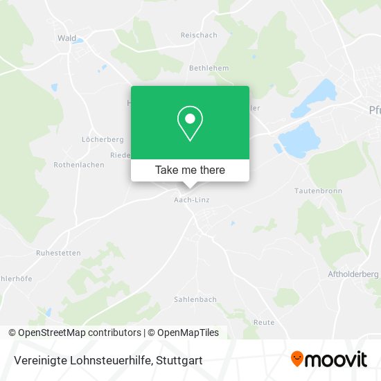 Карта Vereinigte Lohnsteuerhilfe