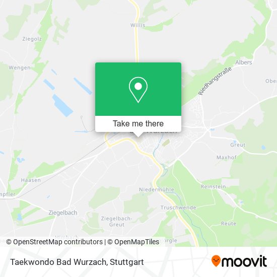 Карта Taekwondo Bad Wurzach