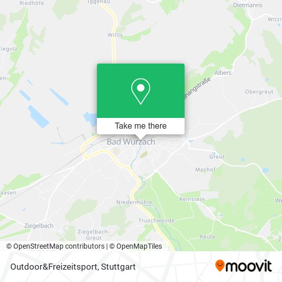 Outdoor&Freizeitsport map