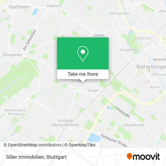 Карта Siller Immobilien