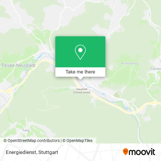 Карта Energiedienst