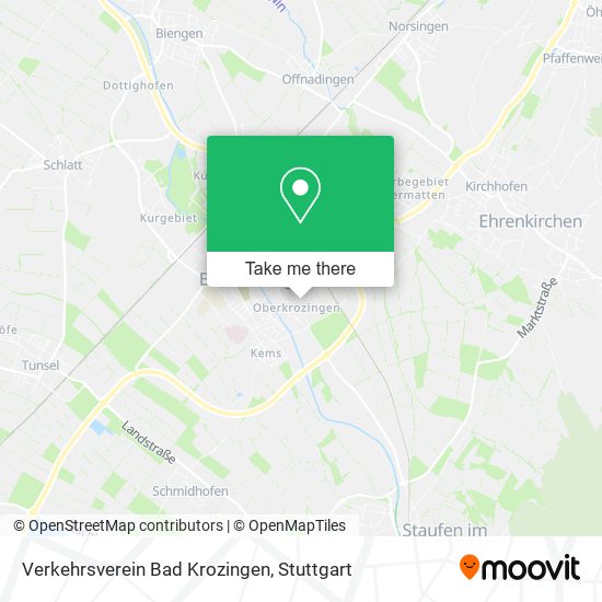 Verkehrsverein Bad Krozingen map