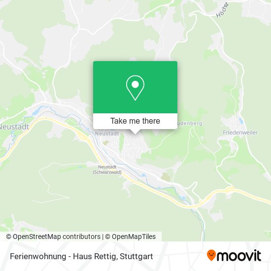 Ferienwohnung - Haus Rettig map