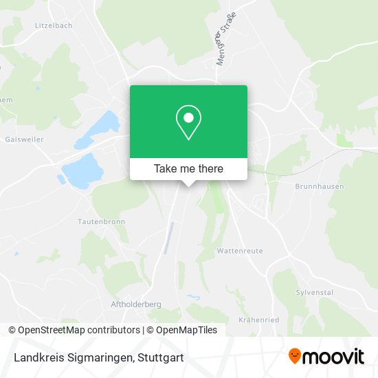 Landkreis Sigmaringen map
