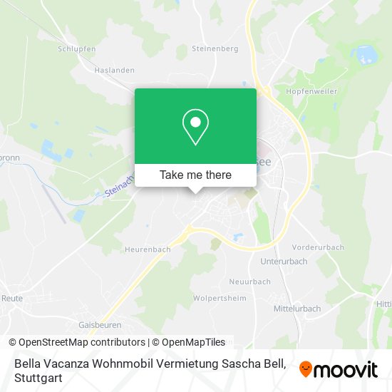 Bella Vacanza Wohnmobil Vermietung Sascha Bell map