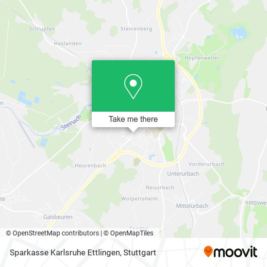 Карта Sparkasse Karlsruhe Ettlingen