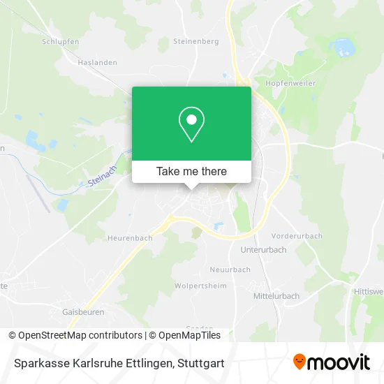 Карта Sparkasse Karlsruhe Ettlingen