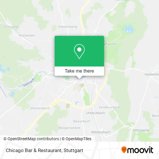 Карта Chicago Bar & Restaurant