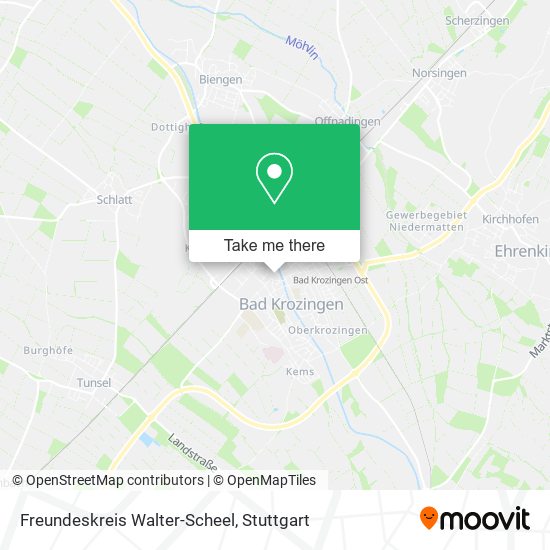 Freundeskreis Walter-Scheel map