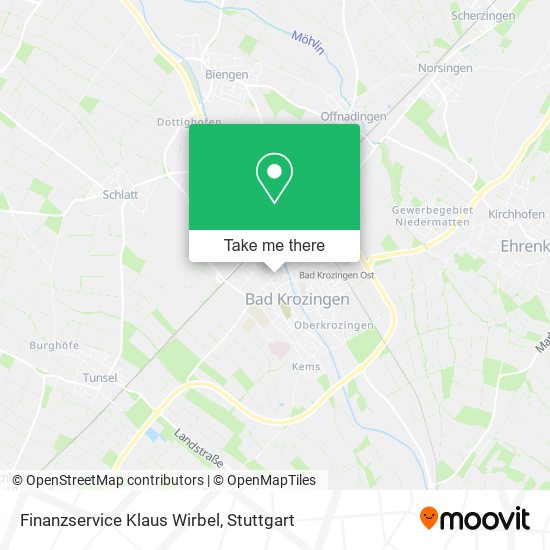 Finanzservice Klaus Wirbel map
