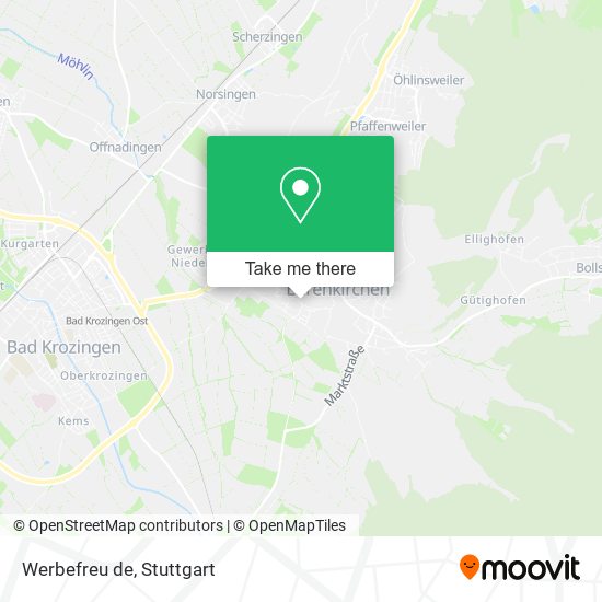 Карта Werbefreu de