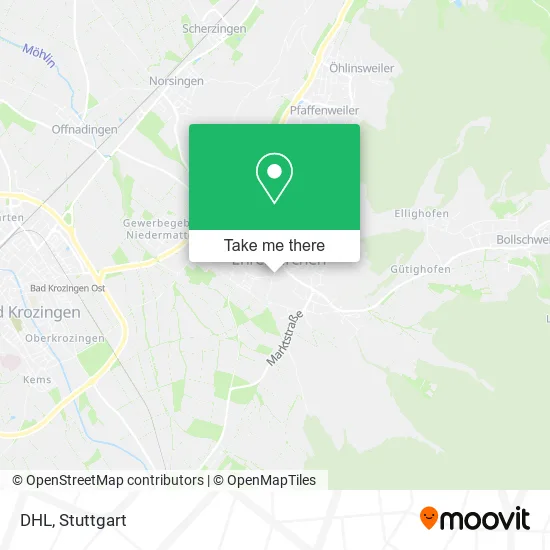 Карта DHL