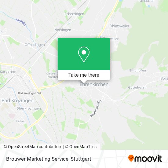 Brouwer Marketing Service map