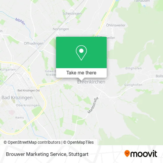 Карта Brouwer Marketing Service