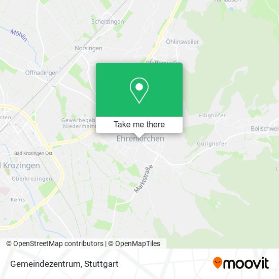 Gemeindezentrum map