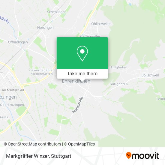 Карта Markgräfler Winzer