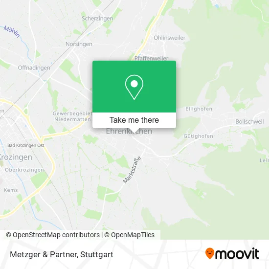 Карта Metzger & Partner