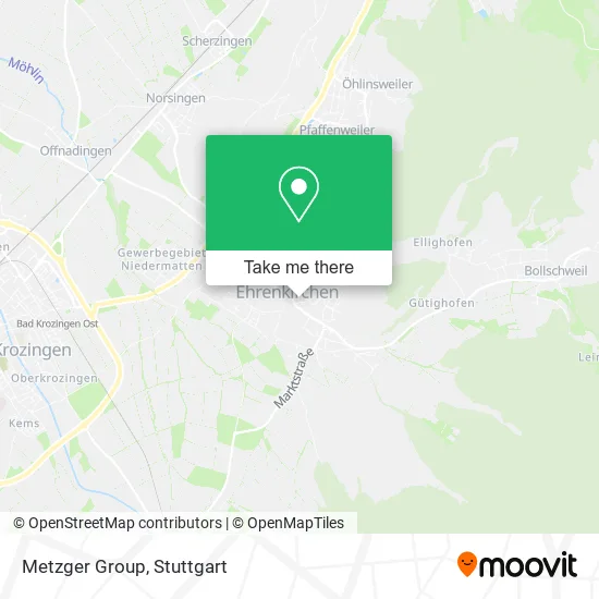 Карта Metzger Group