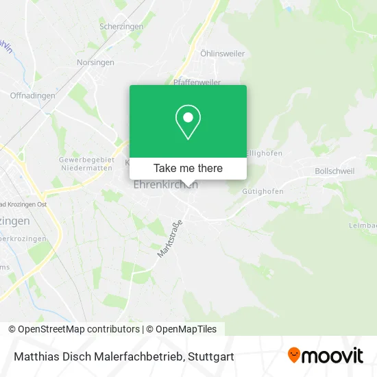 Карта Matthias Disch Malerfachbetrieb