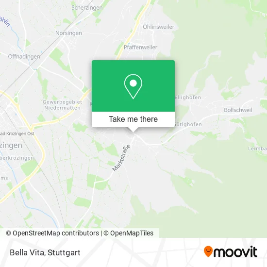 Карта Bella Vita